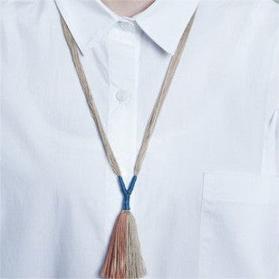 Tassel necklace